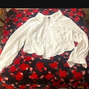 White button up